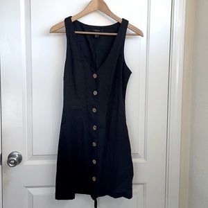 Forever 21 Button Up Dress w/ Tie in Back